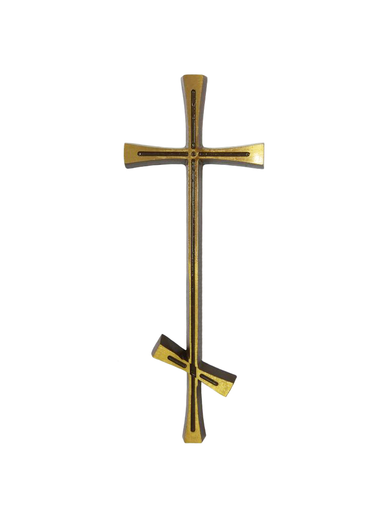 Крест бронзовый 20см
