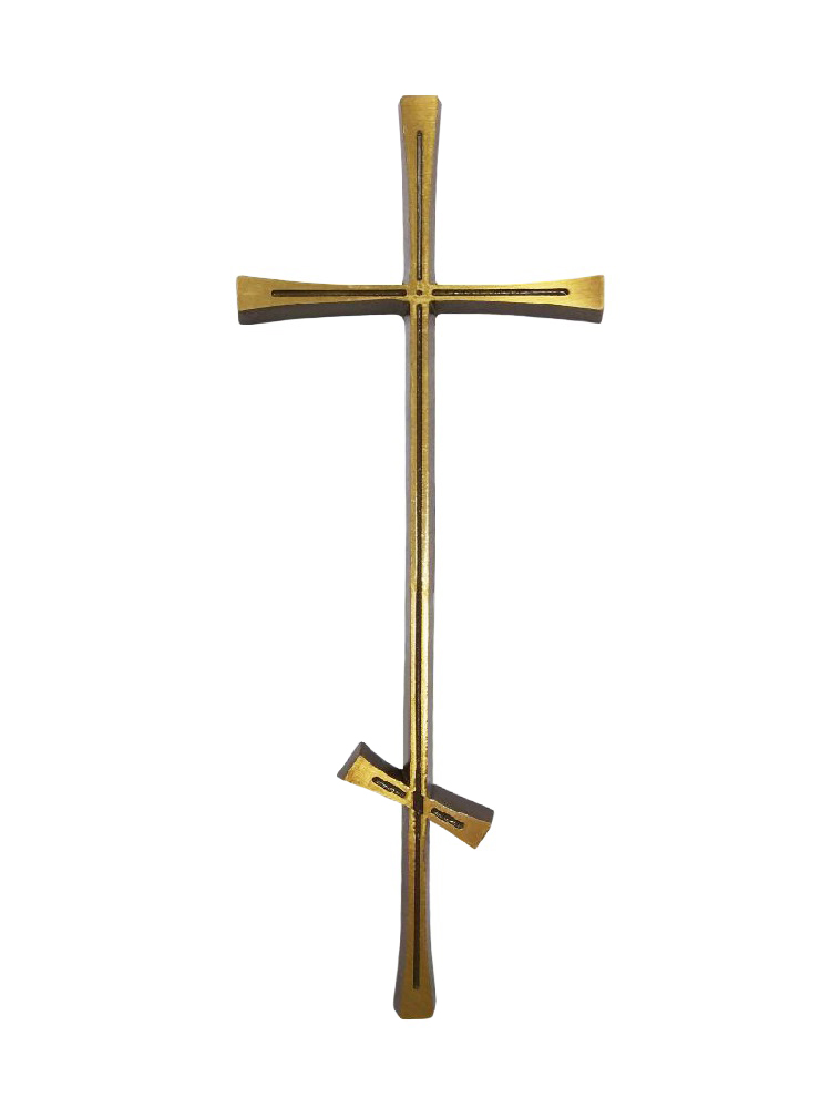 Крест бронзовый 29см