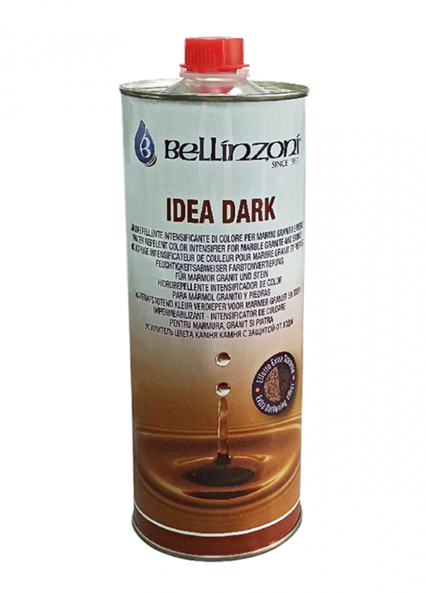 Пропитка с эффектом мокрого камня Bellinzoni IDEA DARK 1л
