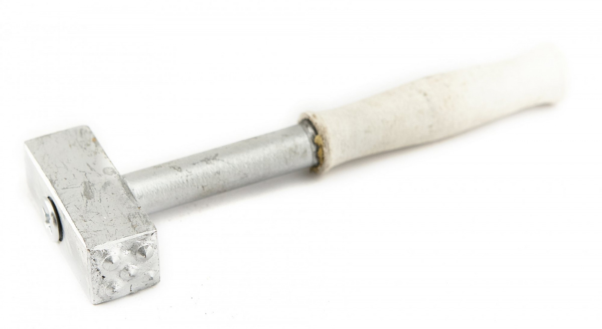 Молоток бучарда металическая ручка 5 зубьев