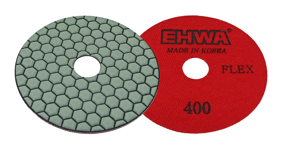 Круг алмазный гибкий EHWA Flex d100мм №400