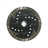 Диск алмазный отрезной JET Turbo с зачистным зубом d125хМ14  